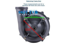 Load image into Gallery viewer, Waterway Executive 4 HP 1 Speed 2 1/2&quot; Intake 2&quot; Discharge 56 Frame 230 Volt Pump 3711621-13
